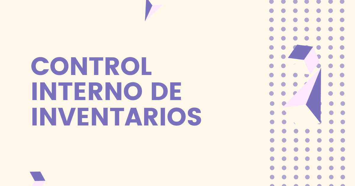 listado controles internos inventarios